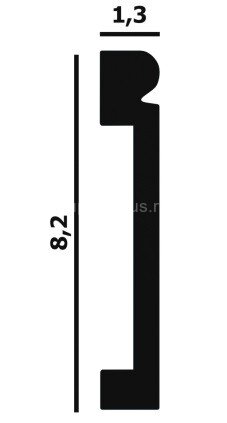 Заказать Напольный плинтус Перфект Плюс P49 82 мм 2 м Заказать Напольный плинтус Перфект Плюс P49 82 мм 2 м