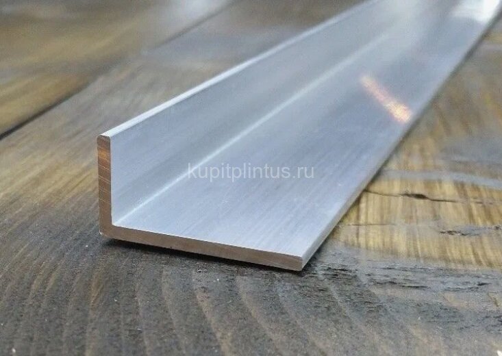 Заказать Алюминиевый уголок 20х40 разнополочный ПБ40х20 сырой 2,7м 