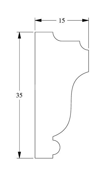 Заказать Молдинг Orac Decor Duropolymer PX117 2 м 