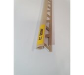 Раскладка для плитки наружная 8 мм Идеал Нп8 мнт 012 бежевый 2.5 м