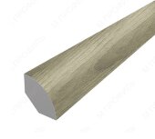 Галтель ПВХ 1/4 10х10 мм 41 Ясень 2,7 м