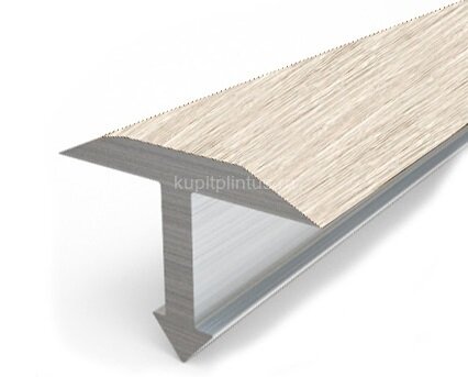 Заказать Профиль Т-образный гибкий 15 мм MP11 из ламинированного алюминия 44 Корейский дуб 2,7 м Заказать Профиль Т-образный гибкий 15 мм MP11 из ламинированного алюминия 44 Корейский дуб 2,7 м
