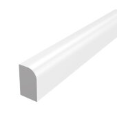 Штапик ПВХ 8х13 мм 01 Белый 2,7 м Штапик ПВХ 8х13 мм 01 Белый 2,7 м