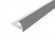 Заказать Профиль внешний ПВХ для плитки Cezar 12 мм 106 Темно-серый 2,5 м 