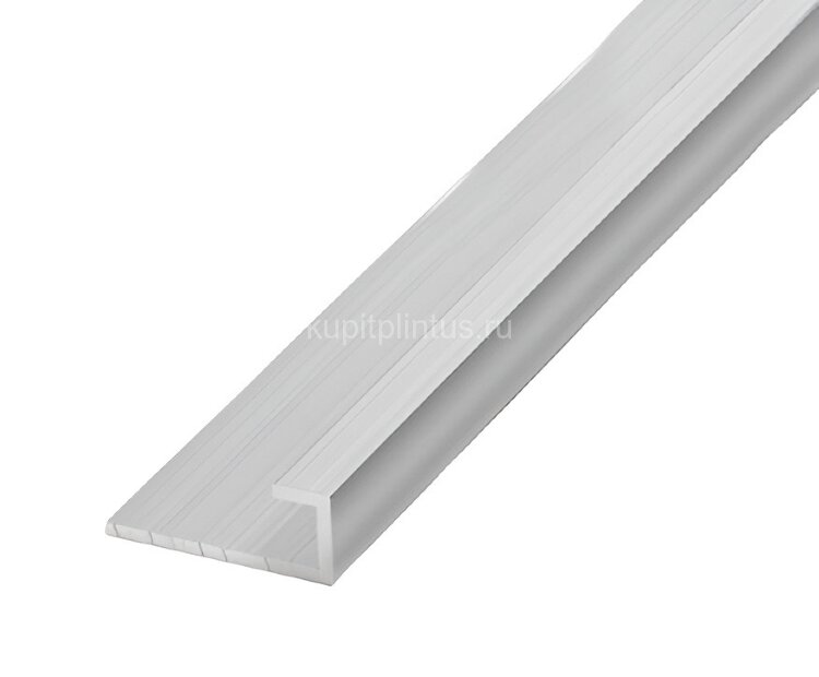 Заказать Профиль П-образный алюминиевый под стекло ПО-111 Серебро матовое 2,7 м Заказать Профиль П-образный алюминиевый под стекло ПО-111 Серебро матовое 2,7 м