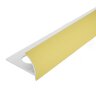 Заказать Внешний профиль ПВХ для плитки 8 мм Cezar 127 Светло-желтый 2,5 м Заказать Внешний профиль ПВХ для плитки 8 мм Cezar 127 Светло-желтый 2,5 м