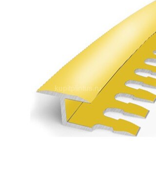 Заказать Профиль Т-образный гибкий 14 мм алюминий PV43-05 золото блестящее 2,7 м Заказать Профиль Т-образный гибкий 14 мм алюминий PV43-05 золото блестящее 2,7 м