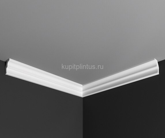 Заказать Угол внутренний к плинтусу Де-Багет П 06 18/24 (25*4) белый 