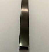 Алюминиевый П-профиль 9х20 мм Б-2 бронза люкс 2,7м Алюминиевый П-профиль 9х20 мм Б-2 бронза люкс 2,7м