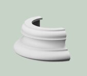 База полуколонны Orac Decor Purotouch K1151 320х160 мм