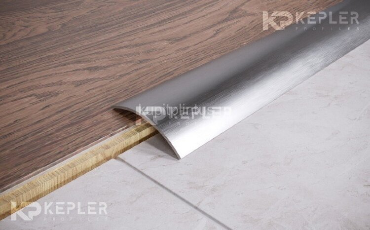 Заказать Стальной порог одноуровнеый 50 мм FAR 5 M сатинированная сталь 2,7 м Заказать Стальной порог одноуровнеый 50 мм FAR 5 M сатинированная сталь 2,7 м