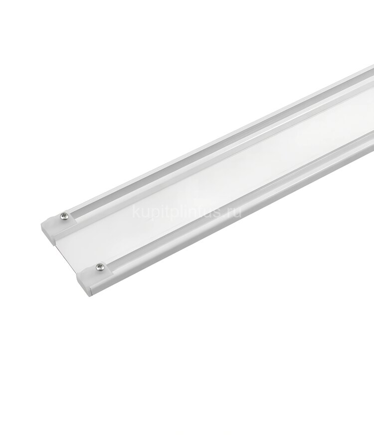 Заказать Алюминиевый карниз для штор двухрядный Legrand белый 2м Заказать Алюминиевый карниз для штор двухрядный Legrand белый 2м