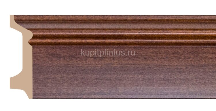 Заказать Напольный плинтус Decomaster D122-75 ШК/16 из полистирола 78х21х2400 мм 