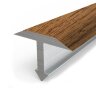 Заказать Декорированный Т-профиль из алюминия Т-14 КД Дуб деревенский 2,7 м Заказать Декорированный Т-профиль из алюминия Т-14 КД Дуб деревенский 2,7 м