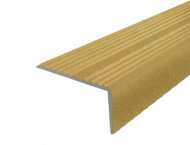 Угловой порог алюминиевый Д13 КР Золото (порошковая эмаль) 2,7 м Угловой порог алюминиевый Д13 КР Золото (порошковая эмаль) 2,7 м