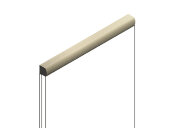 Молдинг 15х15 мм HiWood D15V2 G372 цвет под дерево из фитополимера 2.7м Молдинг 15х15 мм HiWood D15V2 G372 цвет под дерево из фитополимера 2.7м