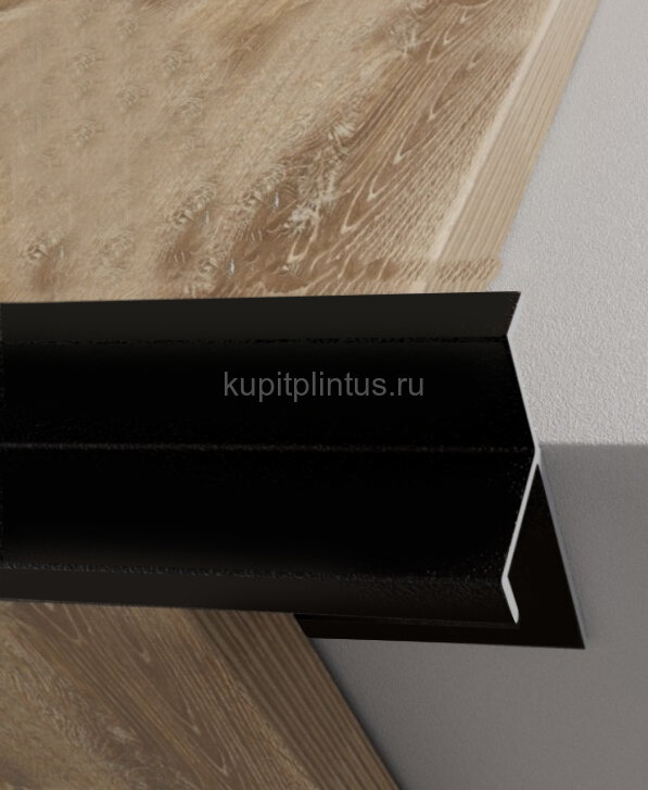 Заказать Алюминиевый фигурный профиль для углов ступеней 10 мм ПО-204-28 черный матовый 2.7 м Заказать Алюминиевый фигурный профиль для углов ступеней 10 мм ПО-204-28 черный матовый 2.7 м