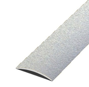 Заказать Порог из алюминия покрытый порошковой эмалью А39 КР Люкс серебро люкс 2,7 м 