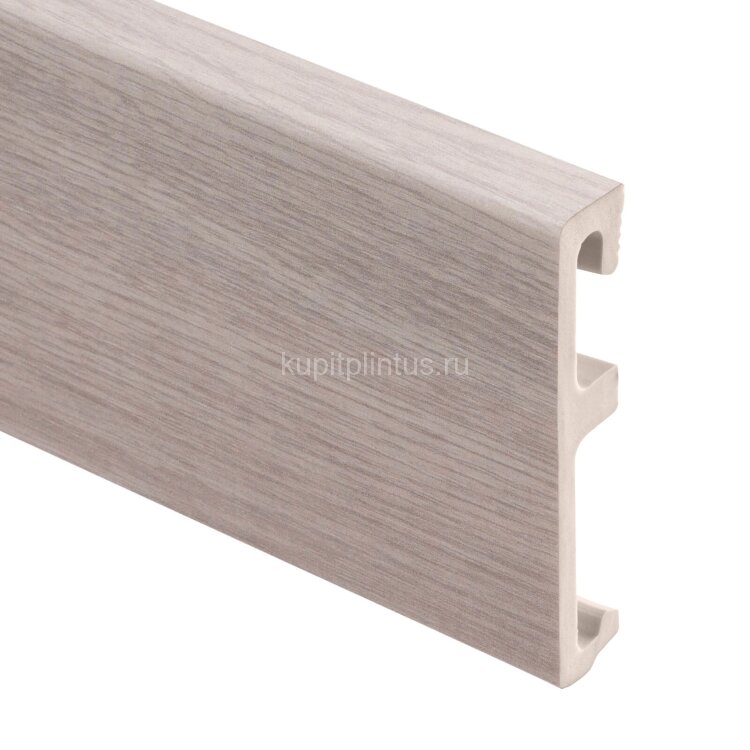 Заказать Напольный плинтус 80 мм SALAG ALPHA Glory AP8153 гибридный ПВХ под дерево 2.4 м (80х16х2400 мм) 