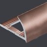 Заказать Алюминиевый C-профиль для плитки 10 мм PV08-14 розовый матовый 2,7 м 