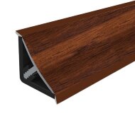 Плинтус для столешницы 14х14 Cezar Mini вогнутый 028 Вишня темная 3 м Плинтус для столешницы 14х14 Cezar Mini вогнутый 028 Вишня темная 3 м