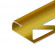Заказать Профиль для плитки С-образный алюминий 12 мм PV15-04 Золото матовое 2,7 м 