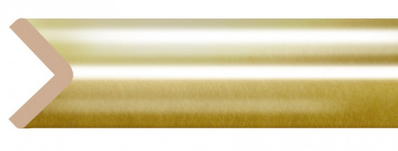Заказать Цветной уголок Decomaster Арт Деко D134-374 Золото 30х30х2400 мм 