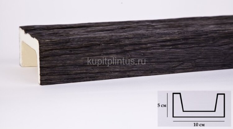 Заказать Декоративная балка из полиуретана 50х100 мм Уникс Славянский стиль СС1 Темная олива 2 м Заказать Декоративная балка из полиуретана 50х100 мм Уникс Славянский стиль СС1 Темная олива 2 м