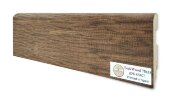 Напольный плинтус МДФ Teckwood цветной 75х16 Дуб Краст 2.15 м