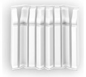 Комплектующие плинтуса фигурного 80 мм (во флоупаке) Идеал Дюра ИД-ПФ80-Н8-Ф1 001 белый Комплектующие плинтуса фигурного 80 мм (во флоупаке) Идеал Дюра ИД-ПФ80-Н8-Ф1 001 белый