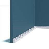 Молдинг Перфект Плюс P182 белый ударопрочный полимер 30х16х2000 мм Молдинг Перфект Плюс P182 белый ударопрочный полимер 30х16х2000 мм