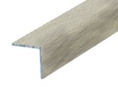 Уголок 20х20 мм алюминиевый КД Ясень беленый (декорированный) 2,7 м Уголок 20х20 мм алюминиевый КД Ясень беленый (декорированный) 2,7 м