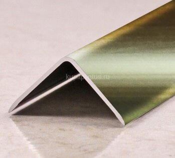 Заказать Алюминиевый уголок 10х10 мм PV60-17 титан блестящий 2,7 м Заказать Алюминиевый уголок 10х10 мм PV60-17 титан блестящий 2,7 м