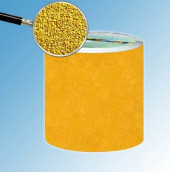 Лента абразивная цветная противоскользящая самоклеящаяся SlipStop Systems 200 мм стандартная зернистость Желтая ролик 18,3 м