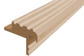 Профиль противоскользящий закладной "Безопасный Шаг" БШ-40 40х13 Бежевый Профиль противоскользящий закладной "Безопасный Шаг" БШ-40 40х13 Бежевый