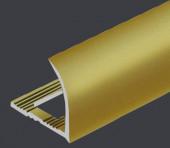 Алюминиевый C-образный профиль 10 мм PV23-12 песок матовый 2,7 м