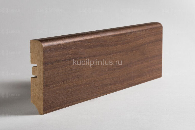 Заказать Плинтус напольный МДФ Hannahholz 80х16 Орех 2,4 м 