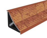 Плинтус для столешницы 14х14 Cezar Mini вогнутый 027 Вишня старая 3 м Плинтус для столешницы 14х14 Cezar Mini вогнутый 027 Вишня старая 3 м