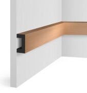 Молдинг 40х20 мм Hiwood LB40 G216 под дерево 2,7м Молдинг 40х20 мм Hiwood LB40 G216 под дерево 2,7м