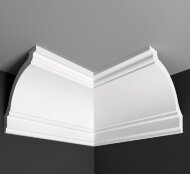 Угол внутренний к плинтусу Де-Багет П 08 100/100 (6*4) белый Угол внутренний к плинтусу Де-Багет П 08 100/100 (6*4) белый