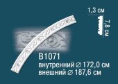 Круговой молдинг Перфект B1071 78х13 мм Круговой молдинг Перфект B1071 78х13 мм