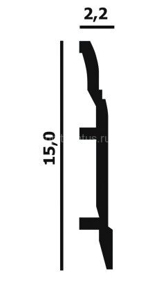 Заказать Напольный плинтус Перфект Плюс P63 150 мм 2 м Заказать Напольный плинтус Перфект Плюс P63 150 мм 2 м