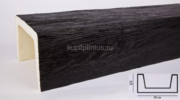 Заказать Декоративная балка из полиуретана 150х200 мм Уникс Модерн М22 Темная олива 3 м Заказать Декоративная балка из полиуретана 150х200 мм Уникс Модерн М22 Темная олива 3 м