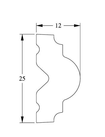 Заказать Молдинг гибкий Orac Decor Duropolymer Flex PX103F 2 м Заказать Молдинг гибкий Orac Decor Duropolymer Flex PX103F 2 м