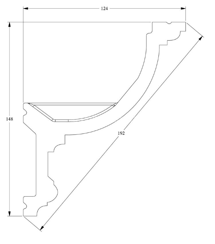 Заказать Карниз гибкий Orac Decor Purotouch Flex C901F 2 м 