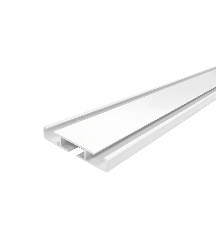 Заказать Алюминиевый карниз для штор двухрядный Legrand белый 3м Заказать Алюминиевый карниз для штор двухрядный Legrand белый 3м