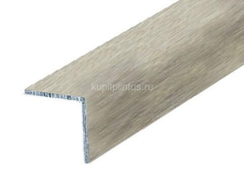 Заказать Уголок 15х15 мм алюминиевый КД Ясень беленый (декорированный) 2,7 м 