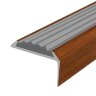 Заказать Порог угловой с серой резиновой вставкой Д01 КД Вишня 2,7 м Заказать Порог угловой с серой резиновой вставкой Д01 КД Вишня 2,7 м