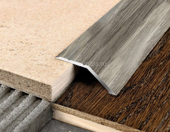 Заказать Разноуровневый порог С2 КД Дуб пепельный 2,7 м 