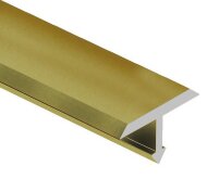 Профиль Т-образный алюминиевый 15 мм (плоский) Gunsen PV35-12 песок матовый 2,7 м Профиль Т-образный алюминиевый 15 мм (плоский) Gunsen PV35-12 песок матовый 2,7 м